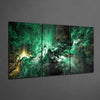 Green Space Glass Art by Insigneart USA