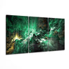 Green Space Glass Art by Insigneart USA