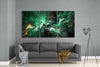 Green Space Glass Art by Insigneart USA