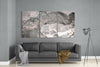 Gray Dance Glass Art by Insigneart USA