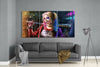 Harley Quinn Glass Art by Insigneart USA