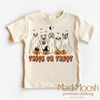 Trick Or Treat Dog Ghost Shirt - Halloween Shirt by Madi Moosh