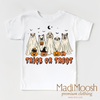 Trick Or Treat Dog Ghost Shirt - Halloween Shirt by Madi Moosh