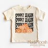 Pumpkin Spooky Season Shirt - Halloween Shirt by Madi Moosh