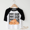 Pumpkin Spooky Season Shirt - Halloween Shirt by Madi Moosh