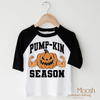 Pump - Kin Season Pumpkin Shirt - Halloween Shirt by Madi Moosh