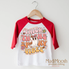 Think Thighs And Spooky Vibes Shirt - Halloween Shirt by Madi Moosh