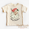 Merry Christmas Santa Shirt - Christmas Shirt by Madi Moosh