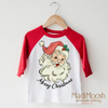 Merry Christmas Santa Shirt - Christmas Shirt by Madi Moosh