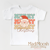 Merry Christmas Santa Shirt - Christmas Shirt by Madi Moosh