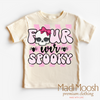 Four Ever Spooky Shirt - Halloween Shirt by Madi Moosh