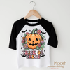 Trick Or Treat Pumpkin Shirt - Halloween Shirt by Madi Moosh