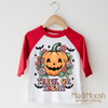Trick Or Treat Pumpkin Shirt - Halloween Shirt by Madi Moosh