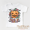 Trick Or Treat Pumpkin Shirt - Halloween Shirt by Madi Moosh