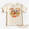 Fall For Jesus He Never Leaves Shirt by Madi Moosh