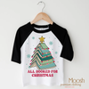 All Booked For Christmas Shirt - Christmas Book Tee by Madi Moosh
