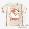 Santa Claus Believe Shirt - Christmas Shirt by Madi Moosh