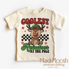 Coolest Reindeer At The Pole Shirt - Christmas Shirt by Madi Moosh