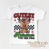 Cutest Reindeer At The Pole Shirt - Christmas Shirt by Madi Moosh