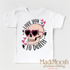 I Love You Too Death Valentine Shirt - Skull Valentine Tee by Madi Moosh