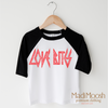 Love Bites Retro Valentine's Shirt - Rocker Valentine Tee by Madi Moosh