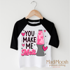 You Make My Heart Melt Valentine's Day Shirt - Lava Lamp Valentine Tee by Madi Moosh