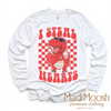 I Steal Hearts Dinosaur Valentine's Day Shirt - Valentine Tee by Madi Moosh