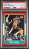 Graded 1986 Fleer Magic Johnson #53 Basketball Card PSA 8 NM-MT