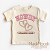 Howdy Valentine Valentine's Day Shirt - Western Valentine Tee by Madi Moosh