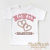 Howdy Valentine Valentine's Day Shirt - Western Valentine Tee by Madi Moosh
