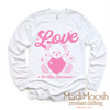 Love Is The Answer Valentine's Day Shirt - Valentine Tee by Madi Moosh