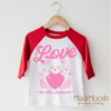 Love Is The Answer Valentine's Day Shirt - Valentine Tee by Madi Moosh