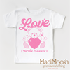 Love Is The Answer Valentine's Day Shirt - Valentine Tee by Madi Moosh