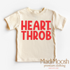 Heart Throb Valentine's Day Shirt - Valentine Tee by Madi Moosh