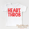Heart Throb Valentine's Day Shirt - Valentine Tee by Madi Moosh
