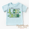 Lucky Charm St. Patrick's Day Shirt - Kids St Patrick's Day Tee by Madi Moosh