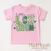 Lucky Charm St. Patrick's Day Shirt - Kids St Patrick's Day Tee by Madi Moosh