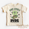 One Lucky Dude St. Patrick's Day Shirt - St. Patrick's Day Tee by Madi Moosh