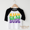 Mardi Gras Dude Shirt - Mardi Gras Tee by Madi Moosh