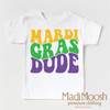 Mardi Gras Dude Shirt - Mardi Gras Tee by Madi Moosh