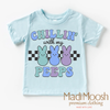 Chillin With My Peeps Easter Bunny Shirt - Kids Easter Tee by Madi Moosh