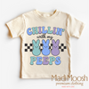 Chillin With My Peeps Easter Bunny Shirt - Kids Easter Tee by Madi Moosh