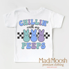 Chillin With My Peeps Easter Bunny Shirt - Kids Easter Tee by Madi Moosh