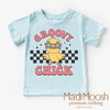 Groovy Chick Easter Shirt - Retro Easter Chicken Tee by Madi Moosh