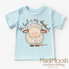 The Lord Is My Shepard Psalm 23:1 Shirt - Kids Easter Tee by Madi Moosh