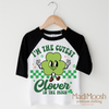 I'm The Cutest Clover In The Patch St. Patrick's Day Shirt - Kids St. Patrick's Day Tee by Madi Moosh