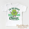 I'm The Cutest Clover In The Patch St. Patrick's Day Shirt - Kids St. Patrick's Day Tee by Madi Moosh