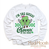 I'm The Cutest Clover In The Patch St. Patrick's Day Shirt - Kids St. Patrick's Day Tee by Madi Moosh