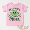 I'm The Cutest Clover In The Patch St. Patrick's Day Shirt - Kids St. Patrick's Day Tee by Madi Moosh