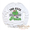 Too Cute To Pinch St. Patrick's Day Shirt - Kids St. Patrick's Day Tee by Madi Moosh